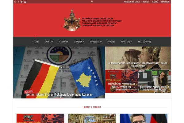 Purpose theme site design template sample