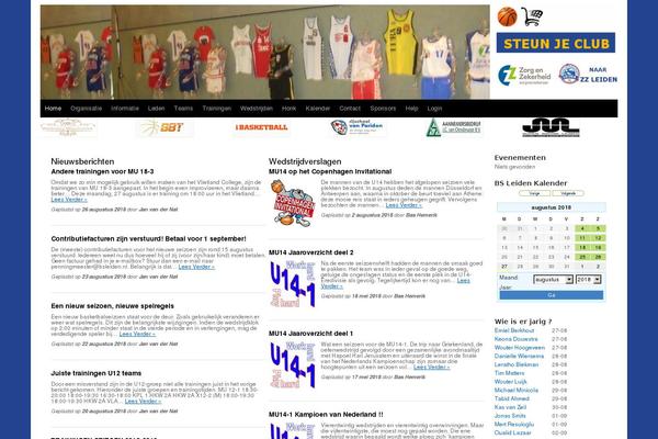 Site using Tribulant Newsletters plugin