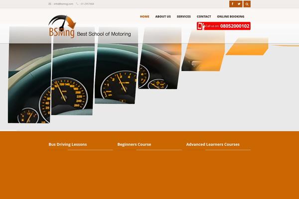 Sarraty theme site design template sample