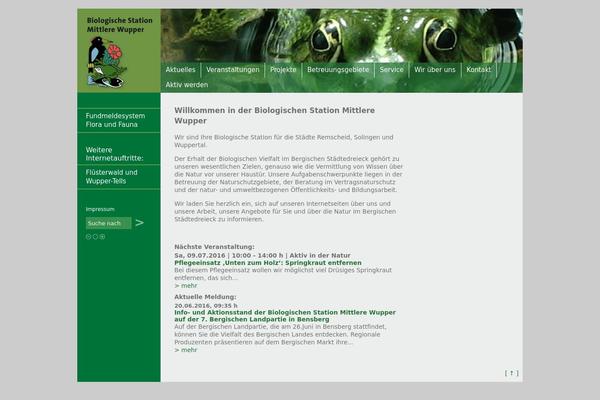 Site using Advanced WP Columns plugin