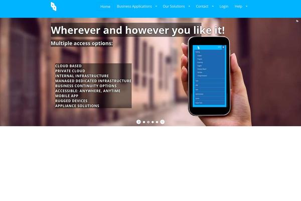 Tfingi theme site design template sample