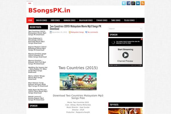 BlogArise theme site design template sample