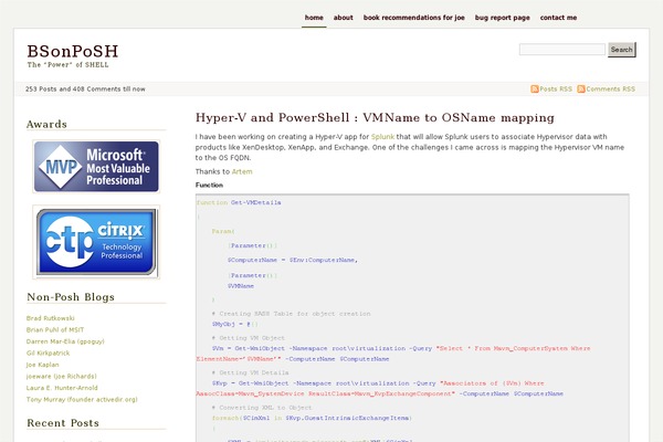 bsonposh.com site used Justsimple-22