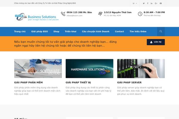 Kroth theme site design template sample