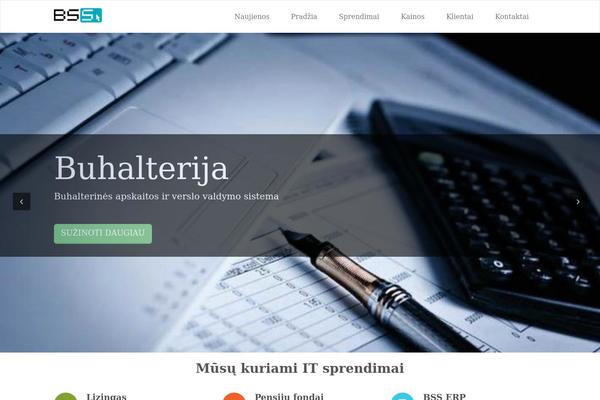 Starter theme site design template sample