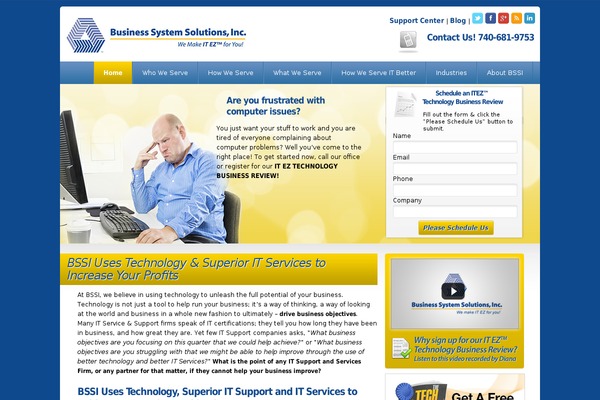 Core theme site design template sample