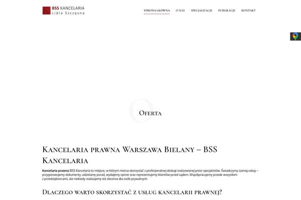 bsskancelaria.pl site used Dixon