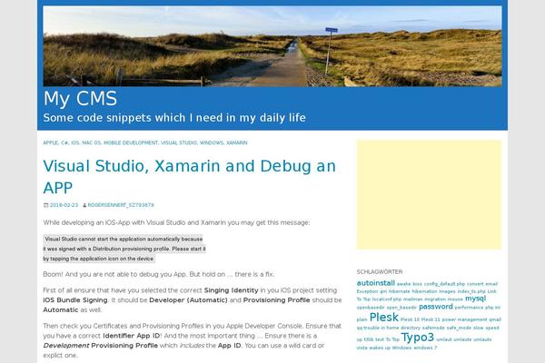 WP-Forge theme site design template sample