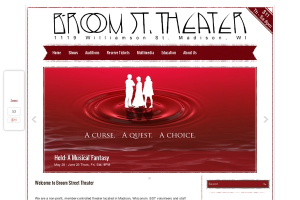 Celebrity theme site design template sample