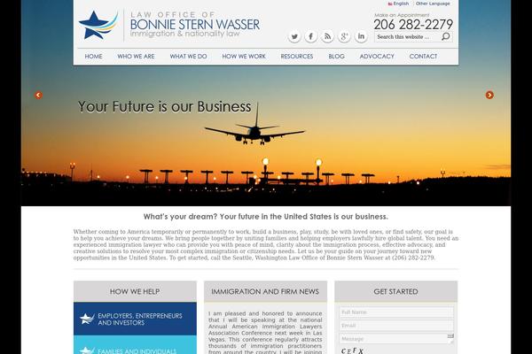 Latitude theme site design template sample