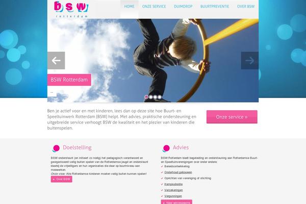 Duotive Two theme site design template sample