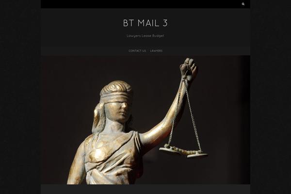 Blackoot Lite theme site design template sample