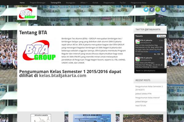 Neuro theme site design template sample