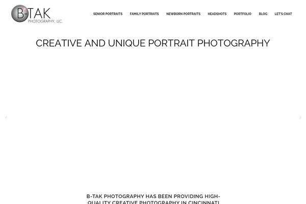 Bridge Child theme site design template sample