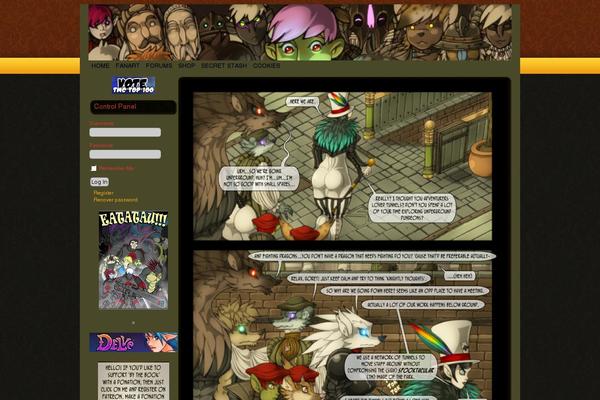 Site using Comic Easel plugin