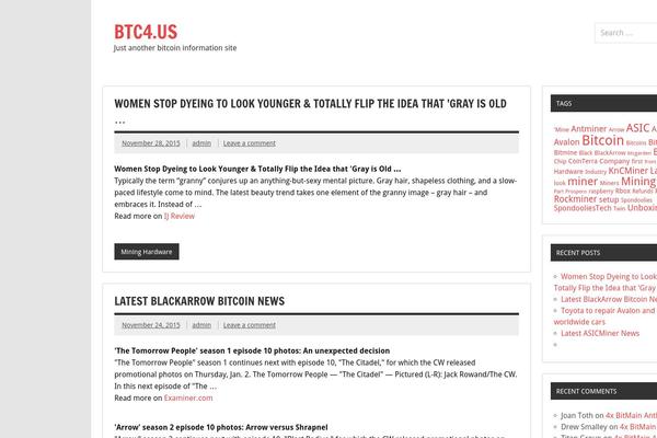 Dynamic News Lite theme site design template sample