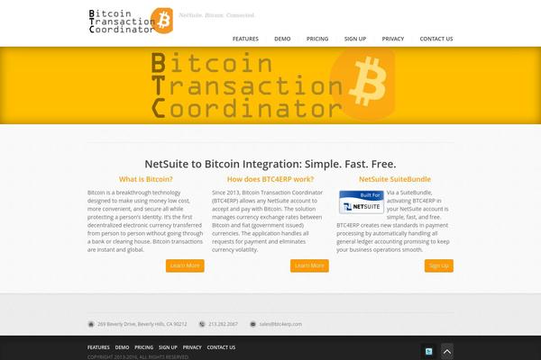 Intent theme site design template sample