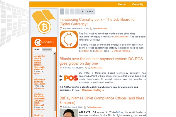 Site using Bitcoin Donations plugin