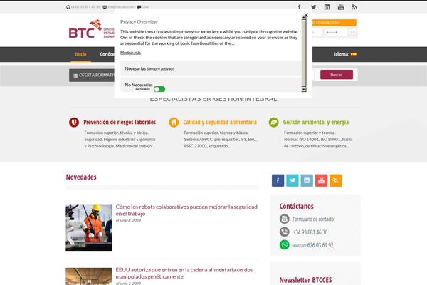 btcces.com site used Innov8tive Child