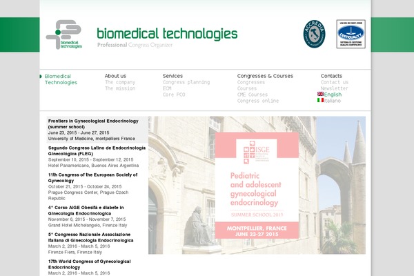 btcongress.com site used Biomedical