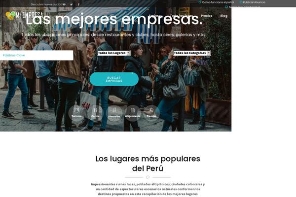 Search-and-go theme site design template sample