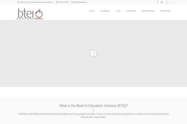 Xenia theme site design template sample