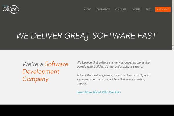 bti360.com site used Bti360