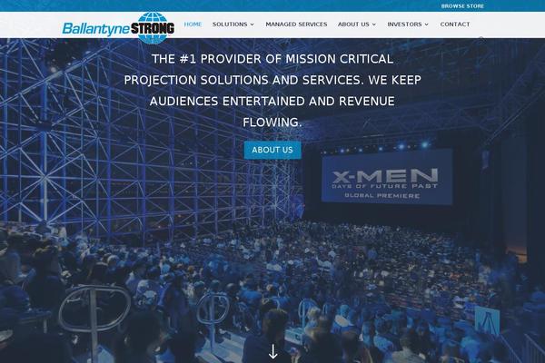Site using Stock Ticker plugin