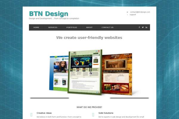 Seabird theme site design template sample