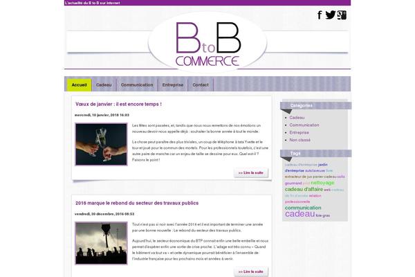 btob-commerce.com site used Gantry