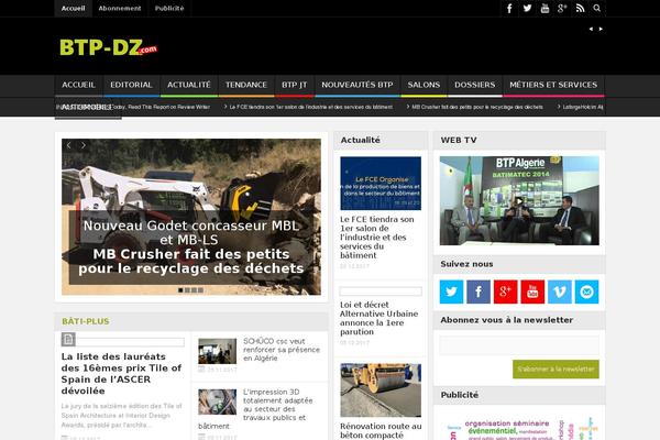 Multinews theme site design template sample
