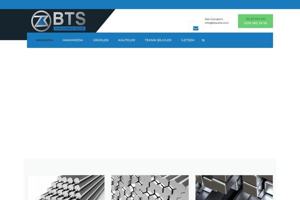 Industrial theme site design template sample