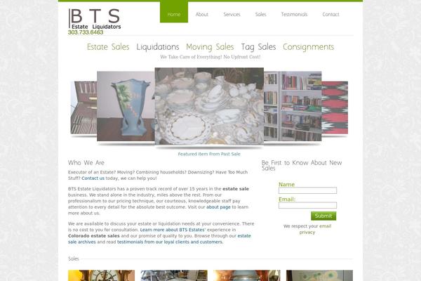 Efolio theme site design template sample