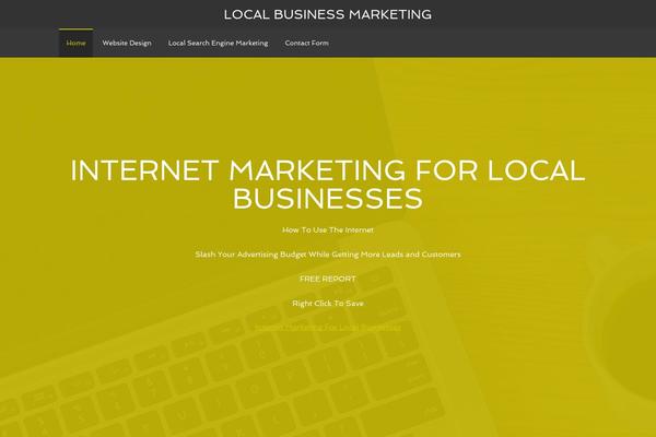 Envisioned theme site design template sample