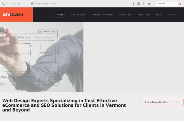 Shard theme site design template sample