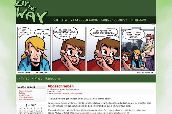 ComicPress theme site design template sample