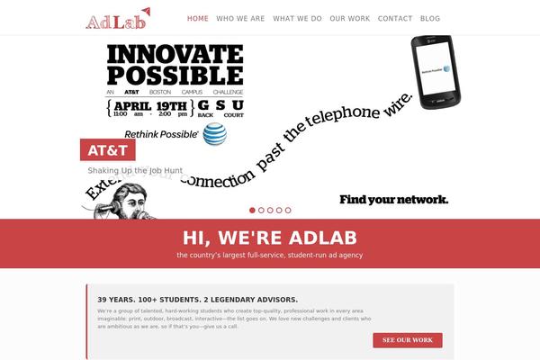 Site using Aeolus - Creative Portfolio plugin
