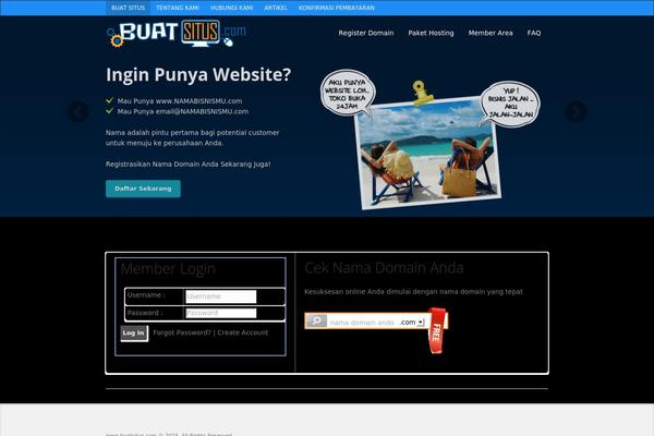 Appply theme site design template sample