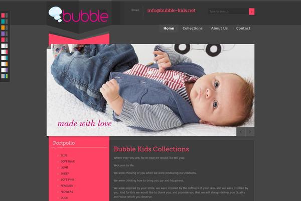 Especial theme site design template sample