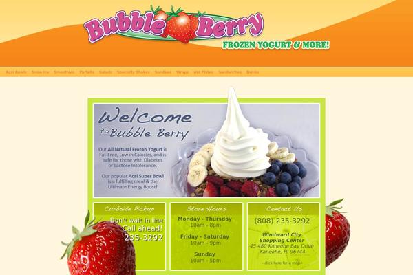 bubbleberryhawaii.com site used Lunated