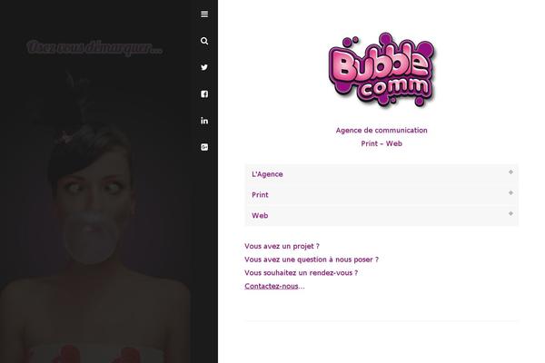 bubblecomm.fr site used Eryn