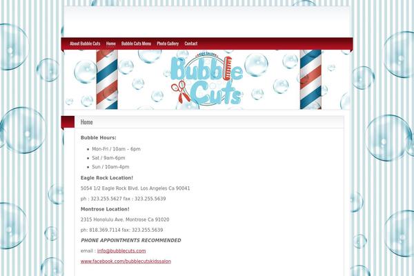 bubblecuts.com site used BlogoLife