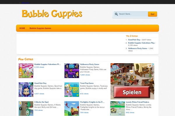 Durus theme site design template sample