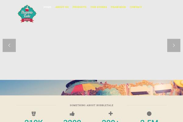 Regency theme site design template sample