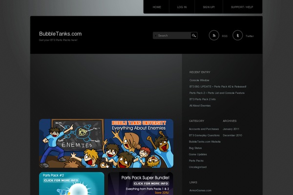 Piano Black theme site design template sample