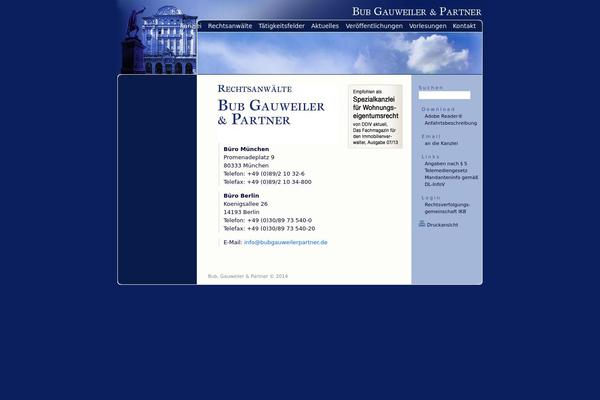 bubgauweilerpartner.de site used Relaxation_3column_beta1-5