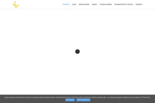 Brooklyn Child theme site design template sample
