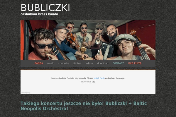 Gridiculous theme site design template sample