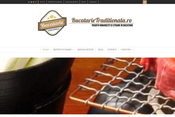 Food & Cook theme site design template sample
