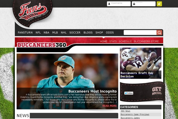 buccaneers360.com site used Buccaneers360